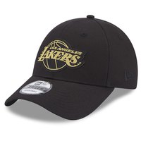 new-era-metallic-badge-9forty-los-angeles-lakers-cap