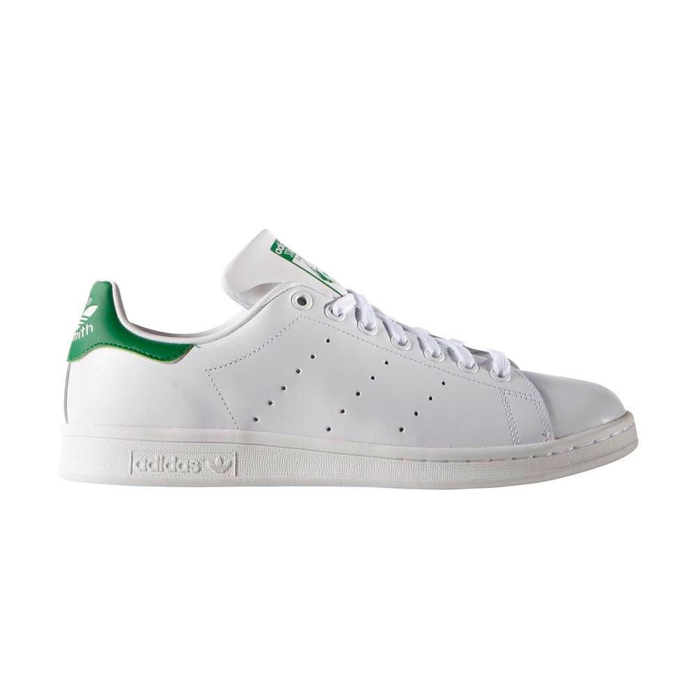 adidas originals stan smith white and black trainers