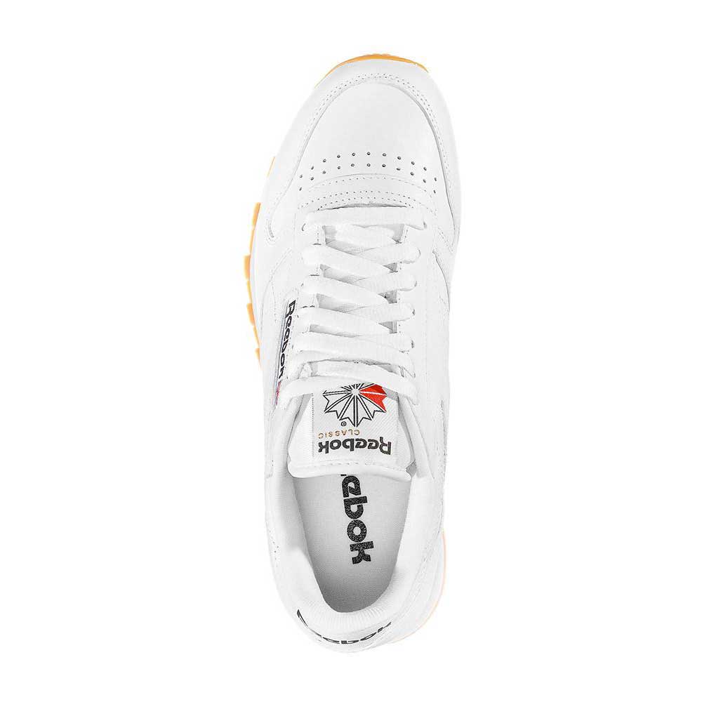 Shoes Reebok Classics Classic Leather Trainers White
