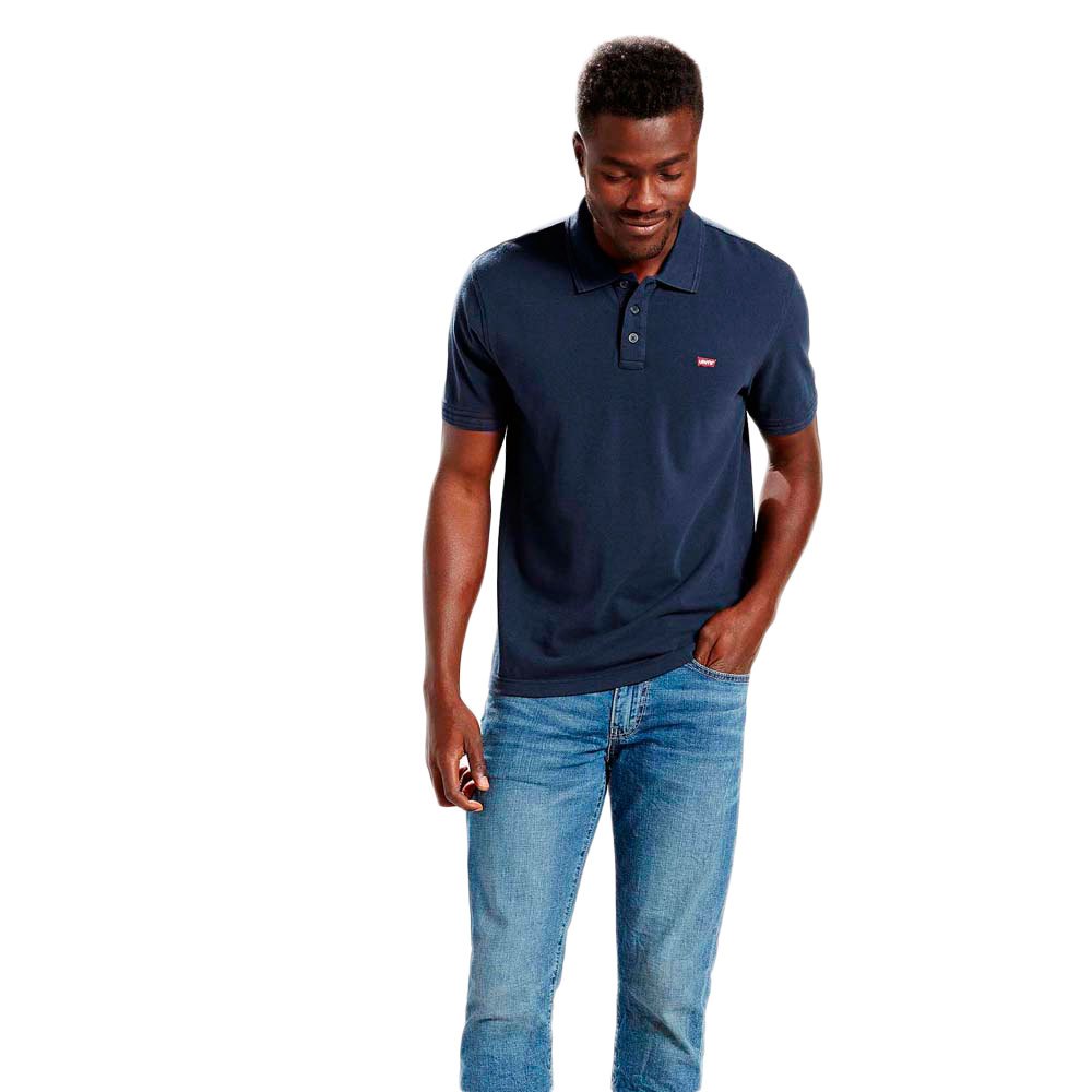 Men Levi´s® Housemark Short Sleeve Polo Shirt Blue