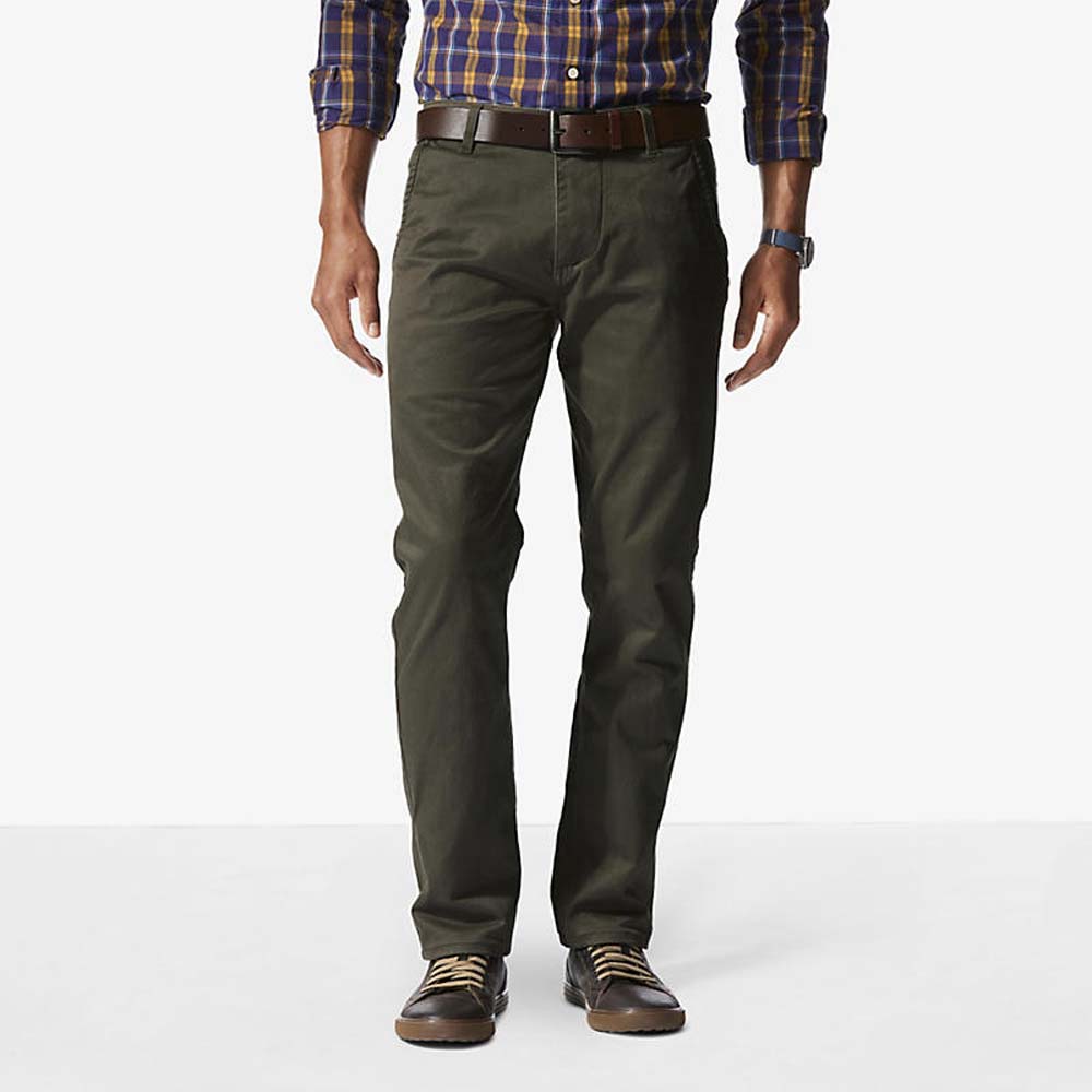 slim tapered fit dockers