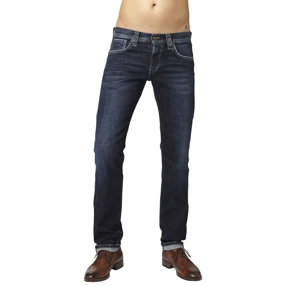 pepe jeans cane straight low waist