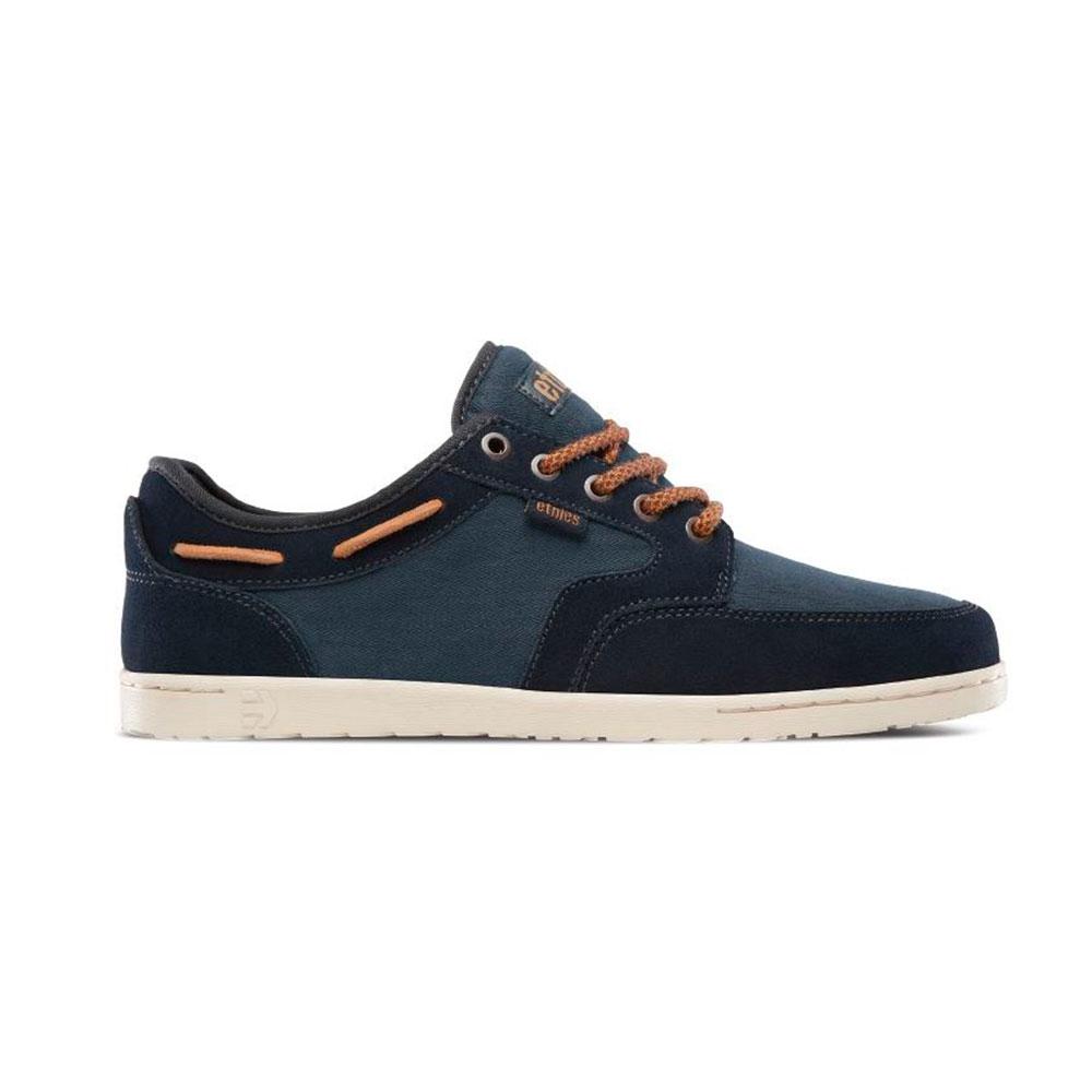 Homme Etnies Chaussure Bateau Dory Navy / Brown / White