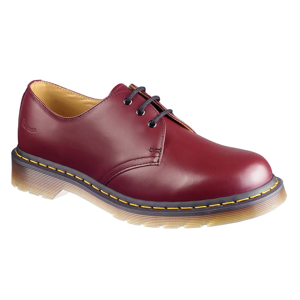 Shoes Dr Martens 1461 59 3 Eye Shoes Red