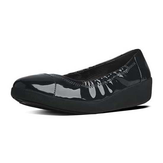 Ballerines Fitflop Chaussures F Pop Black