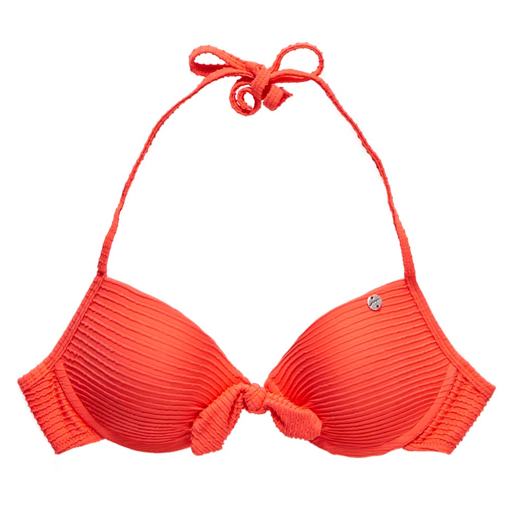 Swimwear Superdry Santa Monica Cup Bikini Top Orange