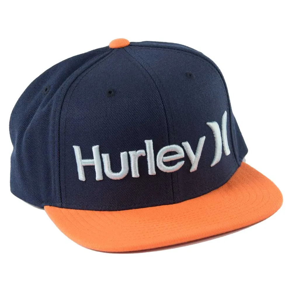 orange hurley hat