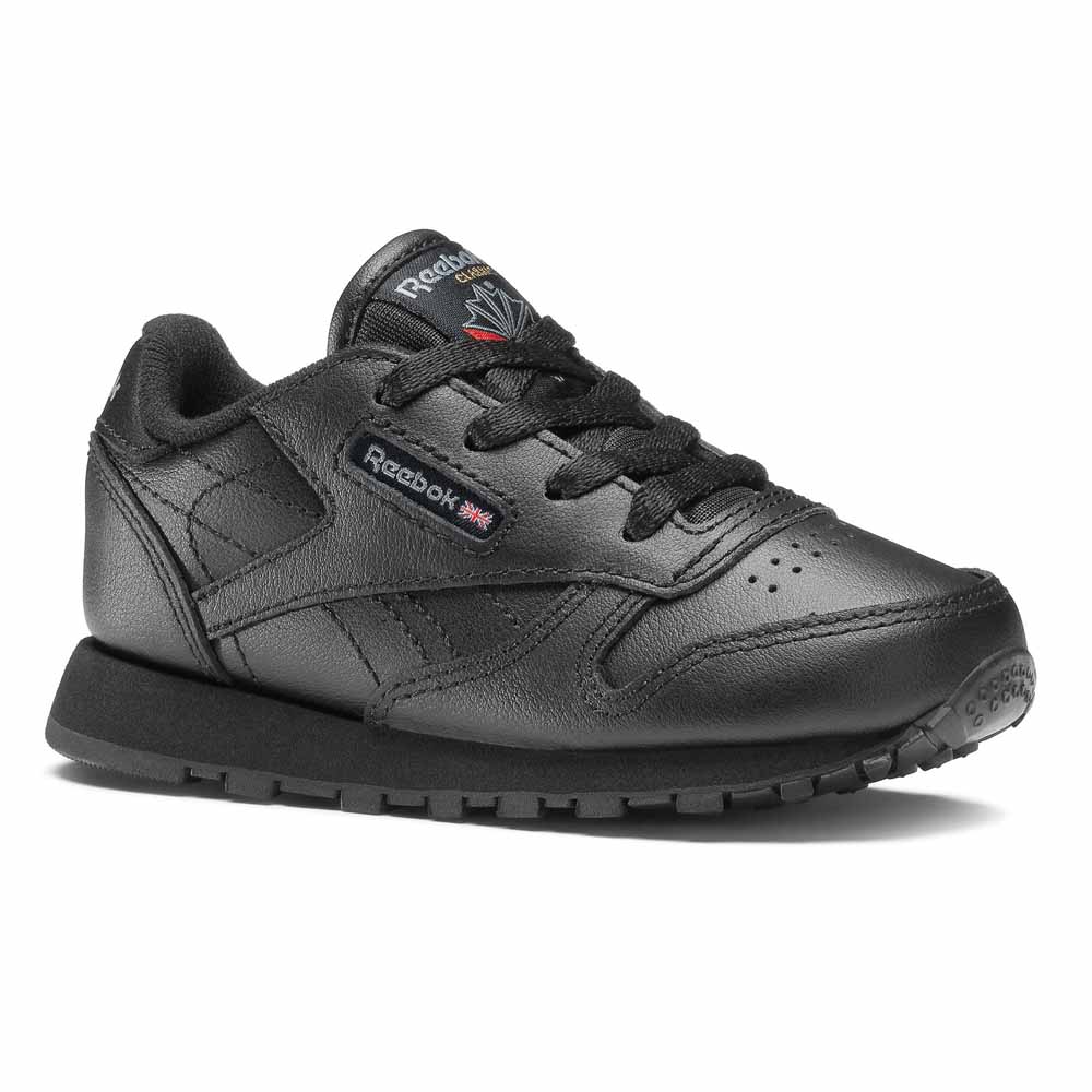 Shoes Reebok Classics Classic Leather Trainers Black