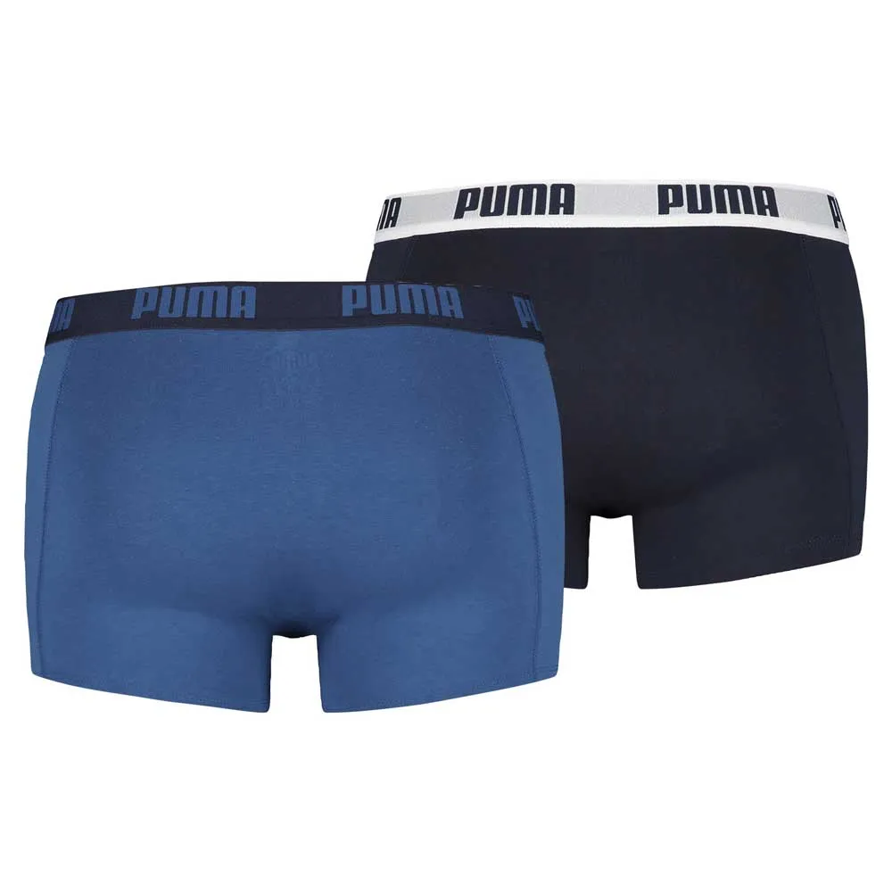Puma underwear Basic Trunk 2 Pack Blue, Dressinn