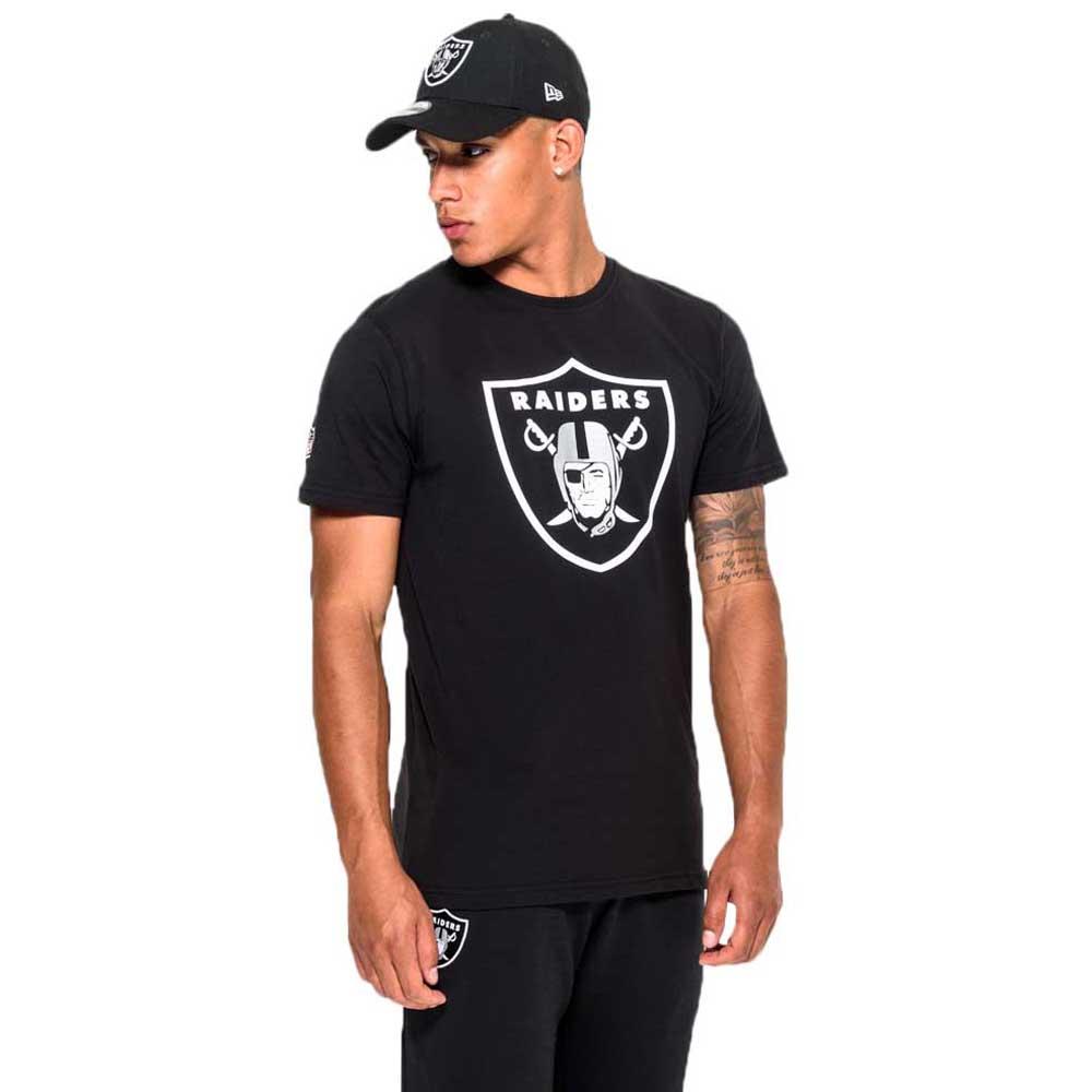 Clothing New Era Oakland Raiders Team Logo Short Sleeve T-Shirt Black