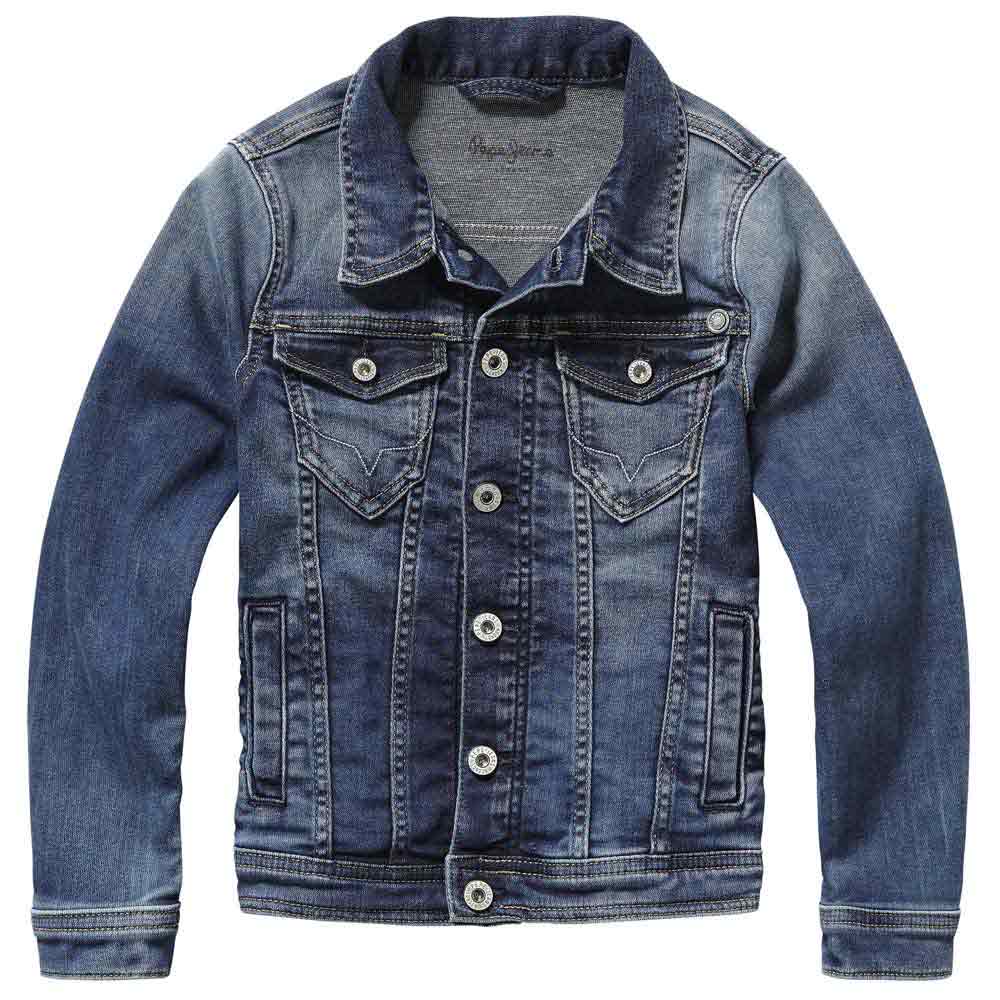 Pepe jeans Legendary Jacket Blue buy and offers on Dressinn