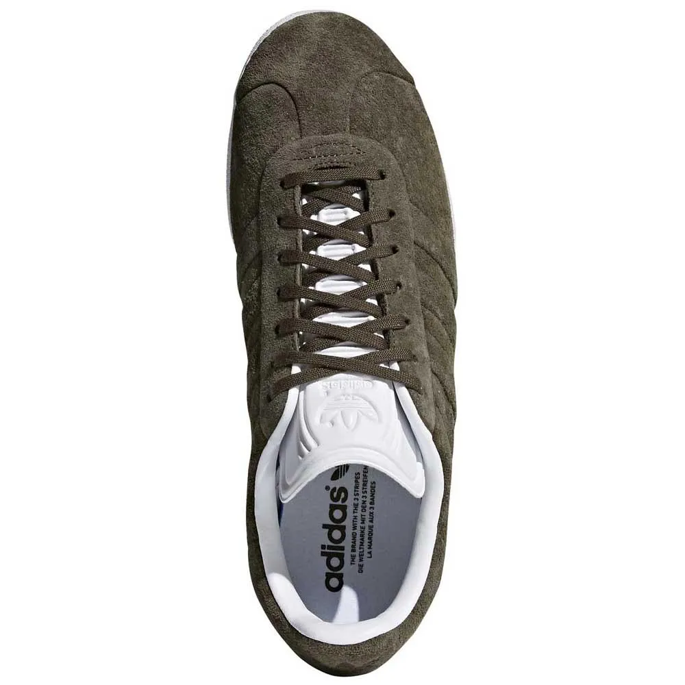 adidas gazelle stitch and turn green