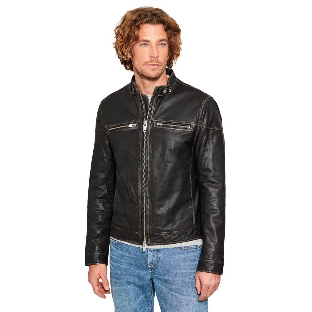 timberland leather jacket mens