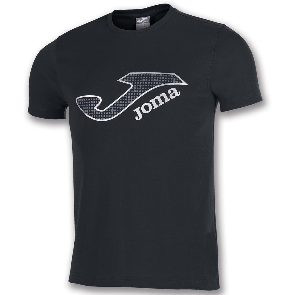 T-shirts Joma Combi Cotton Logo Short Sleeve T-Shirt Black
