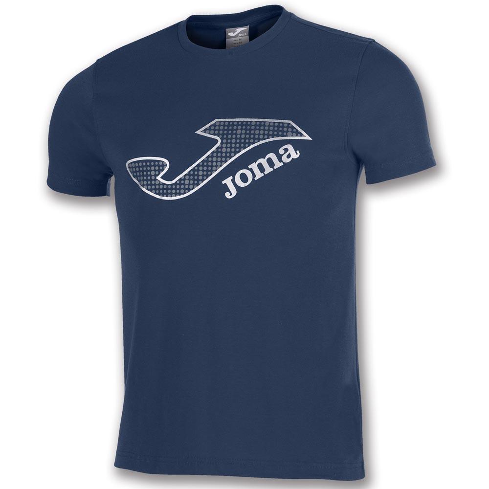 T-shirts Joma Combi Cotton Logo Short Sleeve T-Shirt Blue