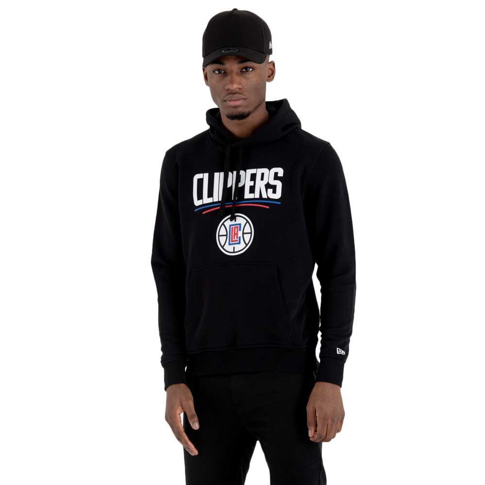 Sweatshirts And Hoodies New Era Team Logo Po Los Angeles Clippers Hoodie Black