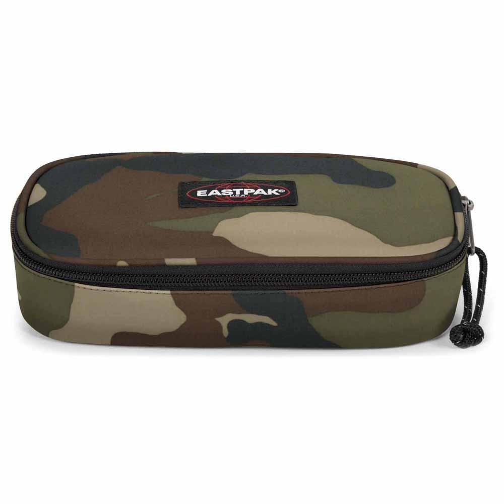 Suitcases And Bags Eastpak Oval Single Pencil Case Green