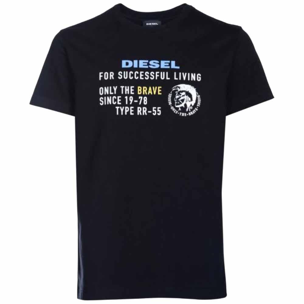 Clothing Diesel Diego XB Short Sleeve T-Shirt Black