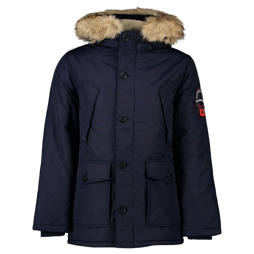 Clothing Superdry Everest Coat Blue