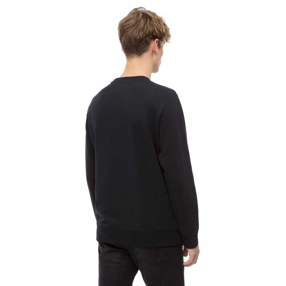 Men Calvin Klein Logo Sweatshirt Black