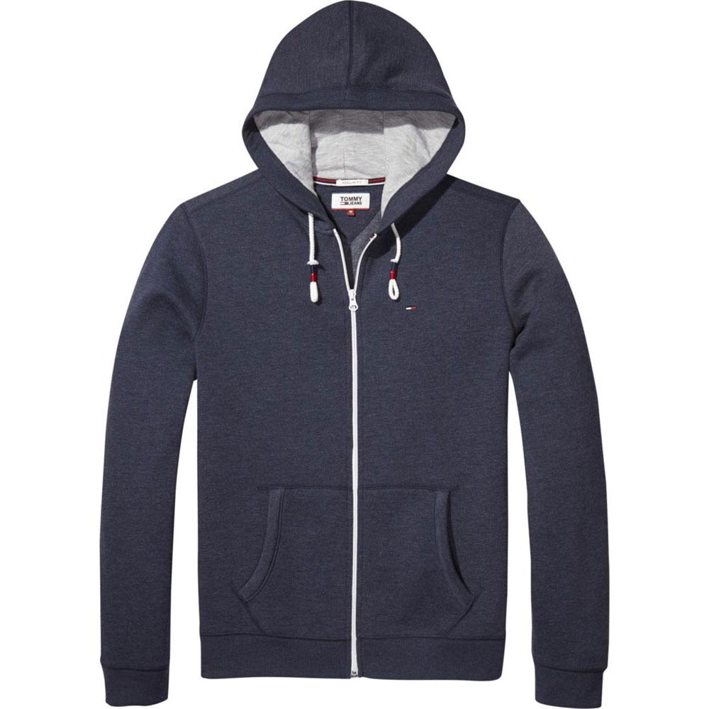tommy hilfiger core cotton zip hoodie