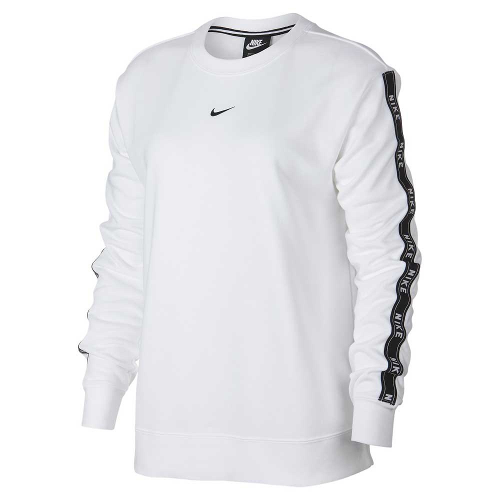 Nike Sportswear Crew Logo Tape White buy and offers on Dressinn