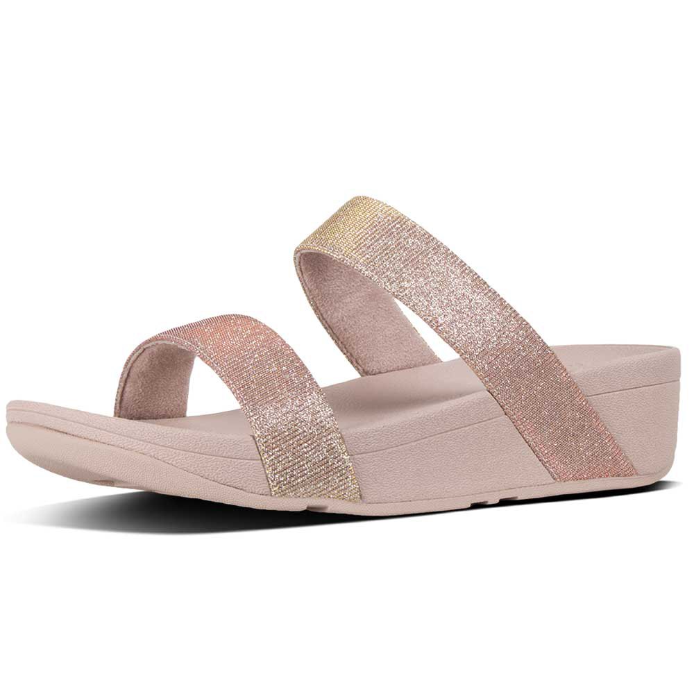 Women Fitflop Lottie Glitzy Sandals Pink
