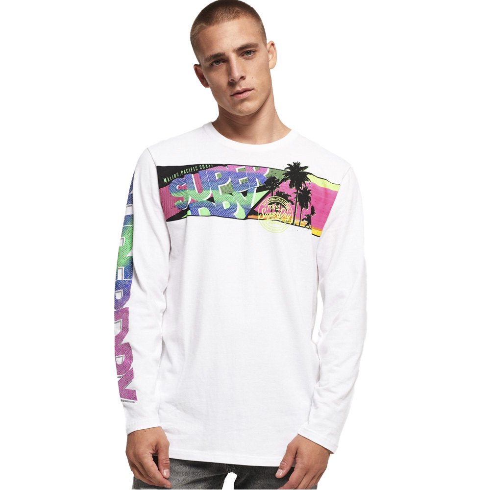 Superdry Acid Pacifica Oversize Long Sleeve T-Shirt