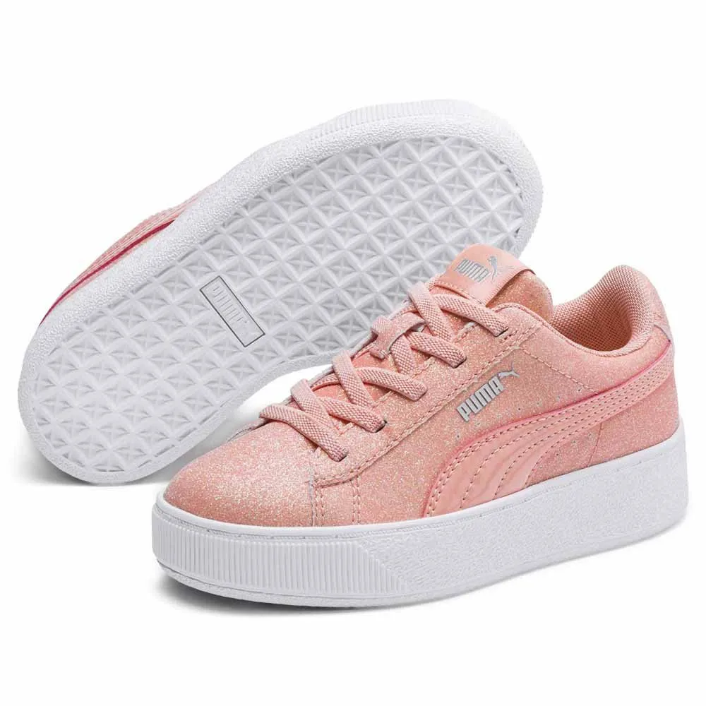 puma vikky platform glitter