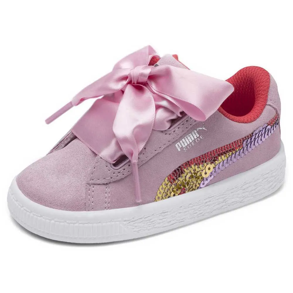 infant puma basket heart