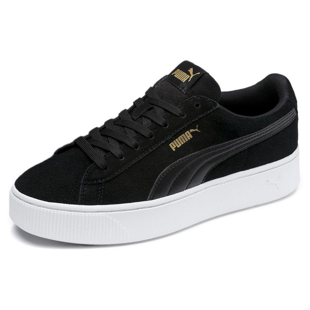 Puma Vikky Stacked SD Trainers Black buy and offers on Dressinn