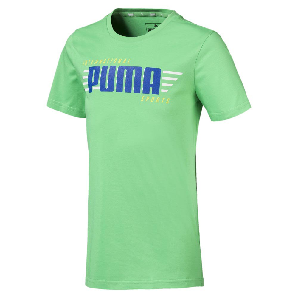 T-shirts Puma Alpha Graphic Green