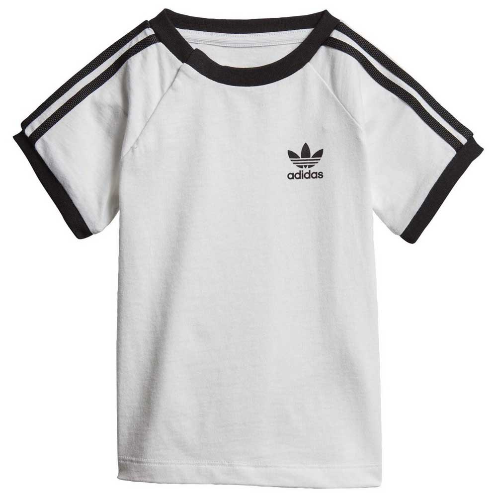 T-shirts adidas originals 3 Stripes Infant White