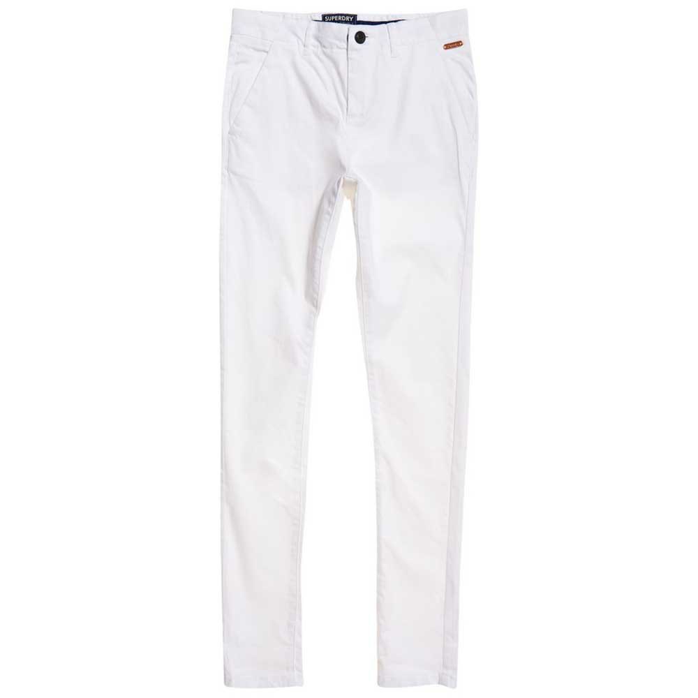 Pants Superdry City Chino Pants White