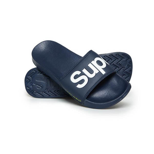 Superdry Pool Slide Blue buy and offers 