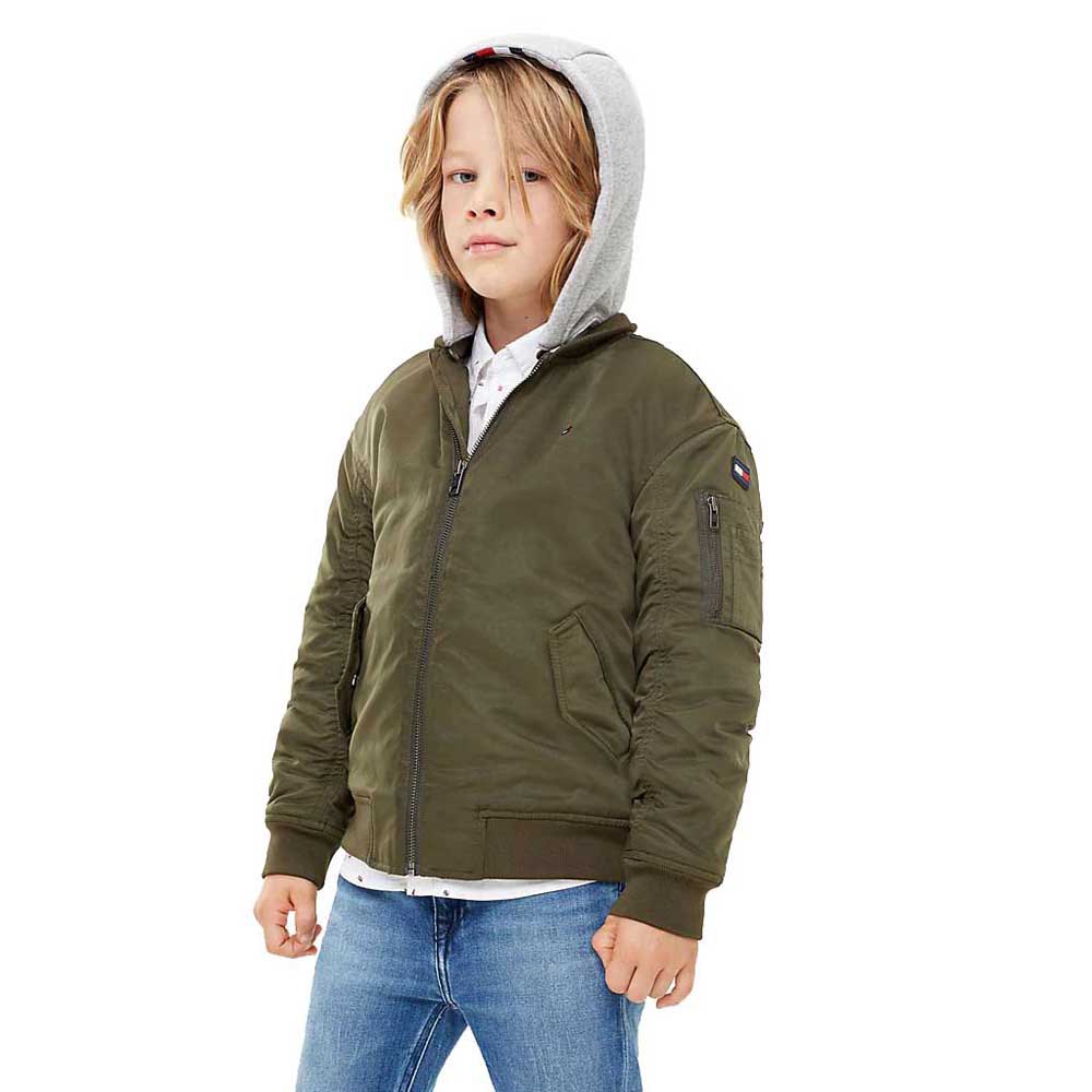 tommy jeans essential padded bomber