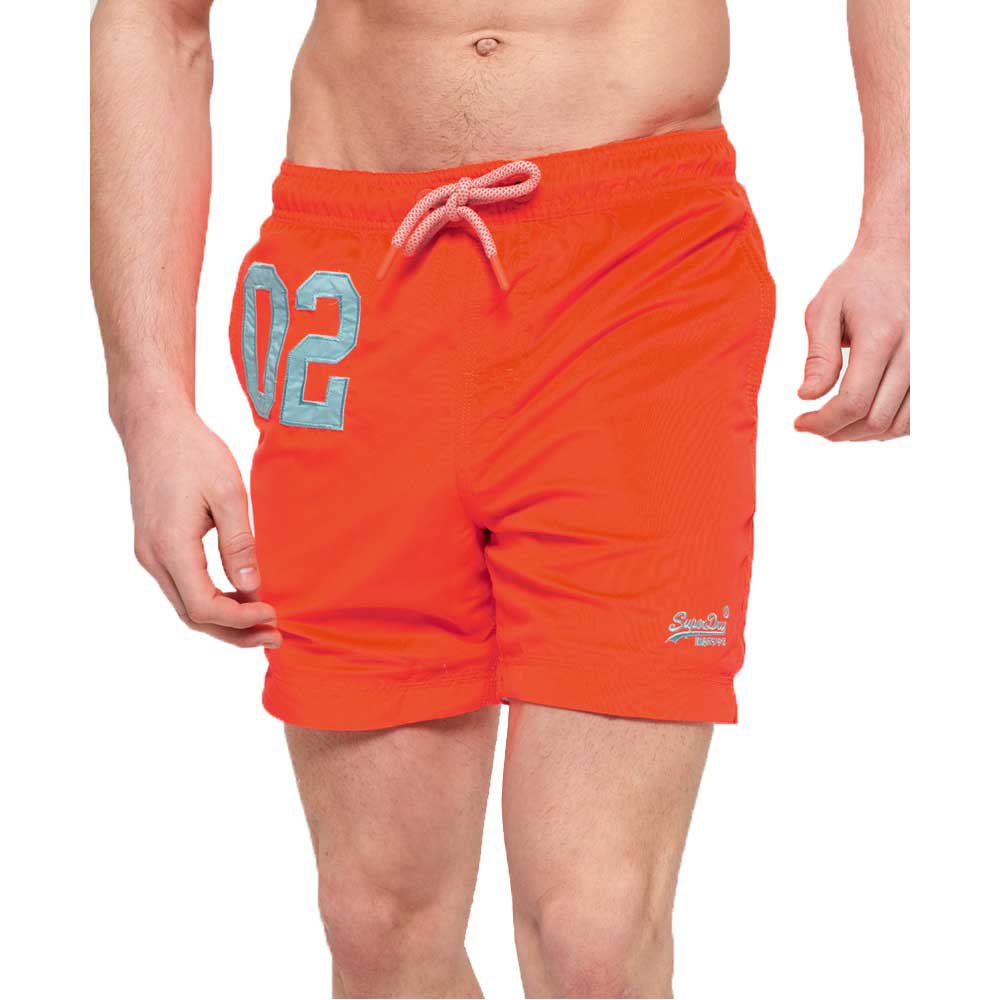 Clothing Superdry Water Polo Swimming Shorts Orange