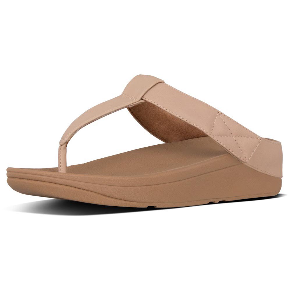 Sandals Fitflop Mina Toe-Thong Flip Flops Brown
