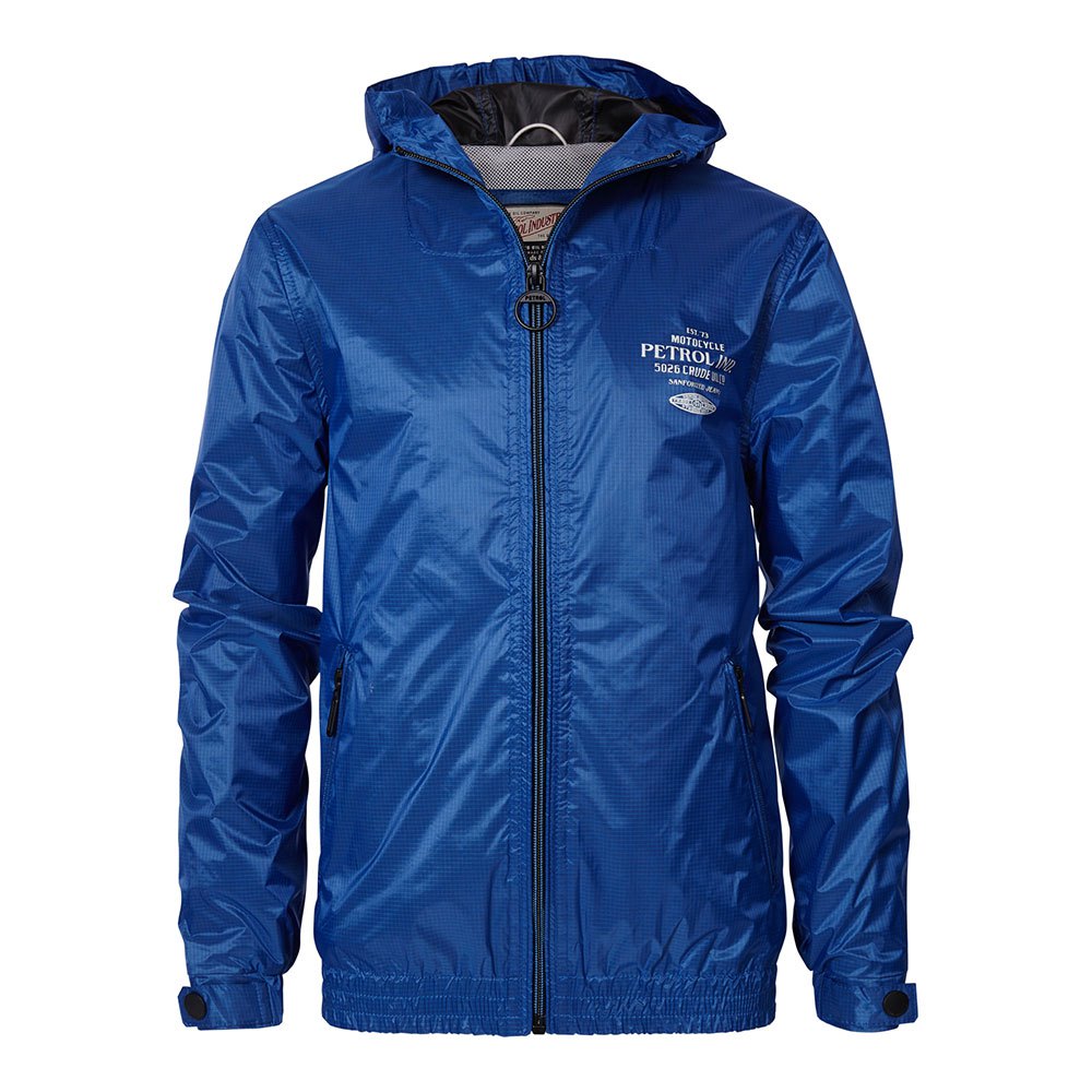 Boy Petrol Industries Sporty Detailed Jacket Blue
