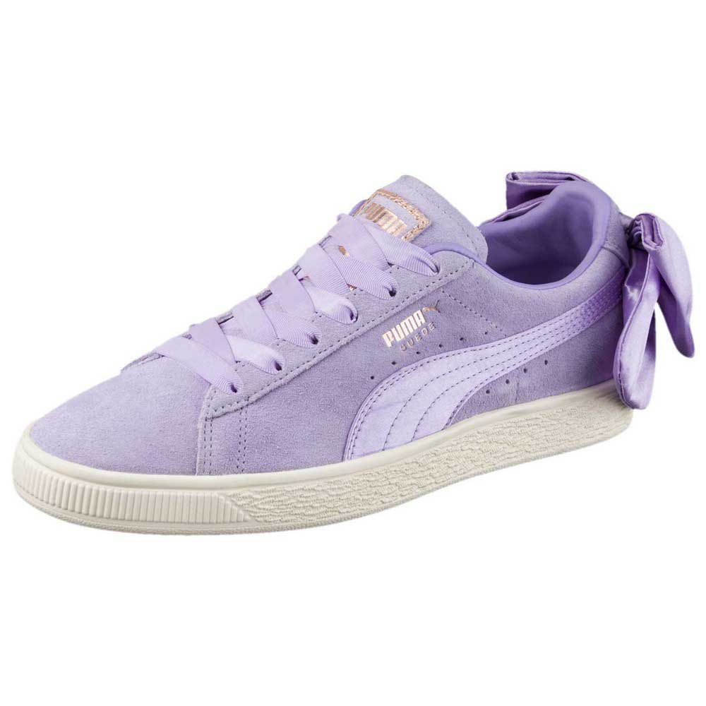 Puma Suede Bow Purple buy and offers on 