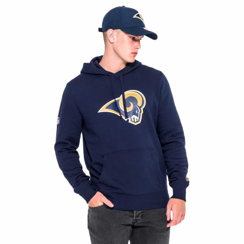 Sweatshirts And Hoodies New Era NFL Team Logo Los Angeles Rams Hoodie Blue