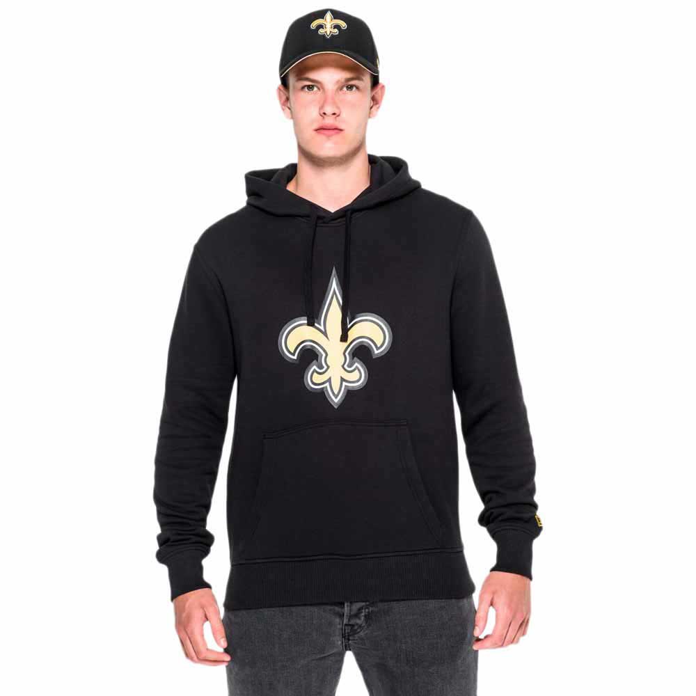 Sweatshirts And Hoodies New Era NFL Team Logo New Orleans Saints Hoodie Black