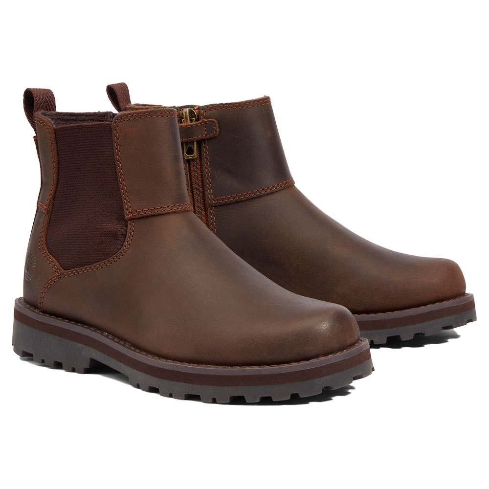 Chaussures Timberland Bottes Junior Courma Chelsea Potting Soil