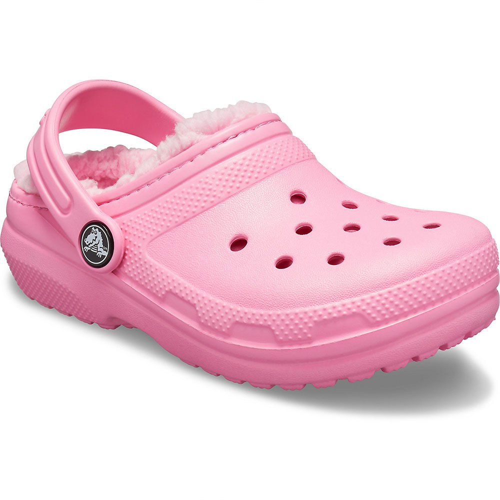 Kid Crocs Classic Lined Clogs Pink