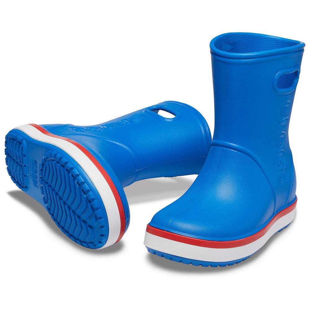 Chaussures Crocs Bottes Crocband Rain Bright Cobalt / Flame