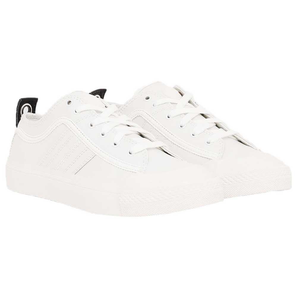 Femme Diesel Formateurs S Astico Low Lace Star White