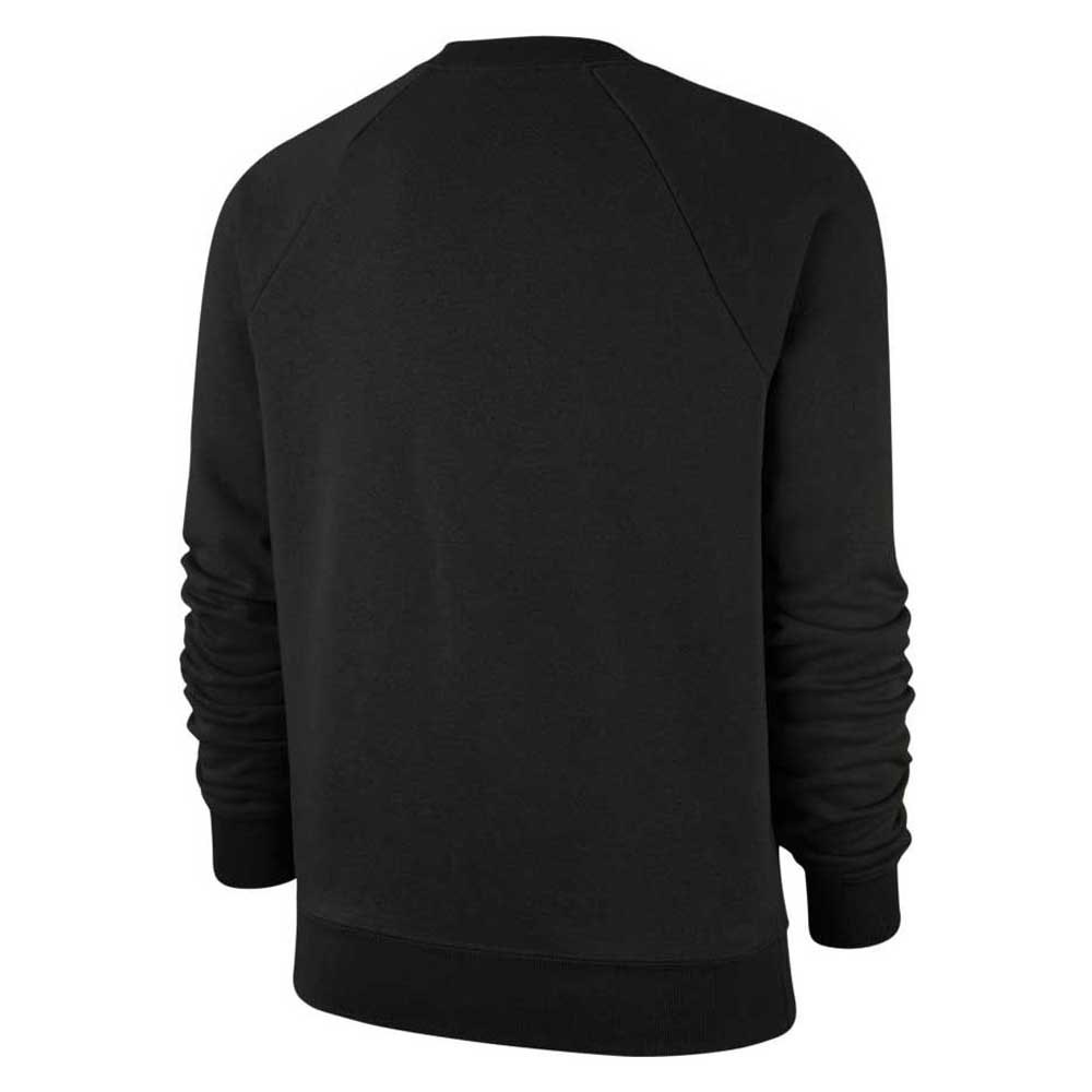 Femme Nike Sweatshirt Sportswear Essential Crew Black / White