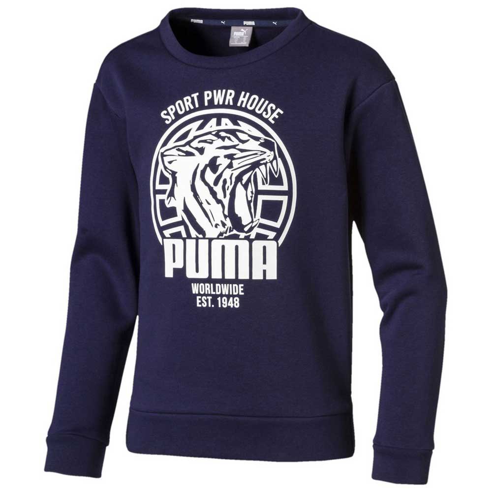 Puma Alpha Graphic Crew Sweatshirt 