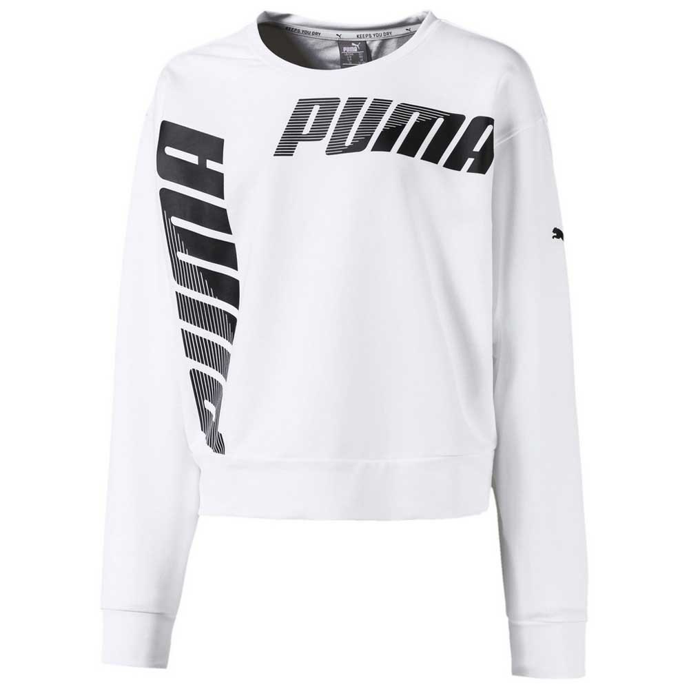 Sweatshirts And Hoodies Puma Modern Sports Crew TR Sweatshirt White