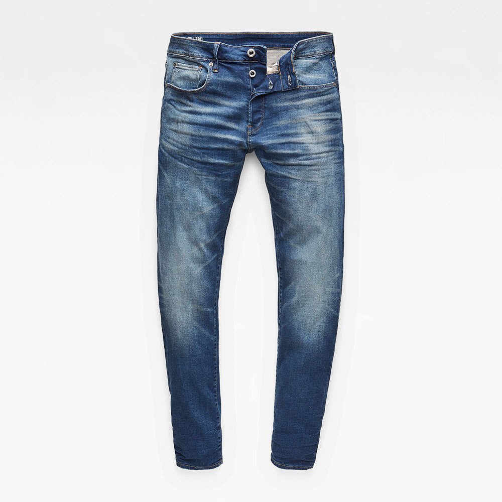 Clothing Gstar 3301 Slim Jeans Blue